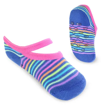 Meia Sapatilha Selene Bebê Com Vies E Estampado