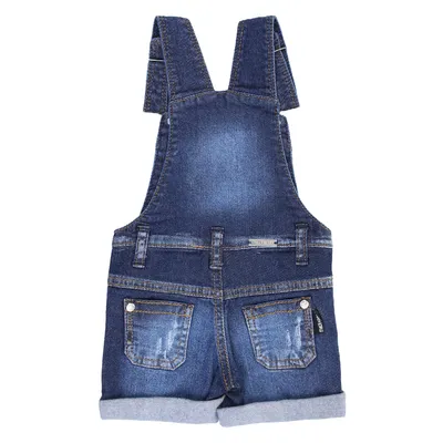 Jardineira Jeans Mackvanny Com Lycra Used E Puídos Menino Bebê Jardineira Jeans Mackvanny Com Lycra Used E Puídos Menino Bebê