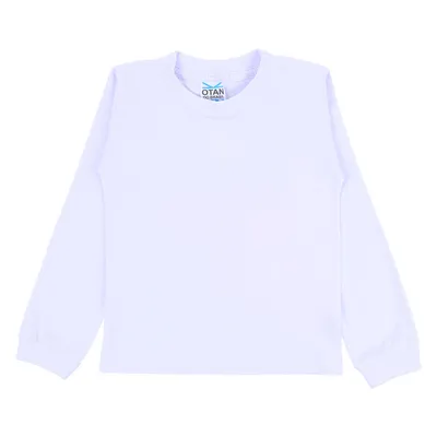 Camiseta Manga Longa Otan Escolar com Punho