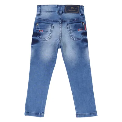 Calça Jeans Mackvanny Com Lycra E Detalhe Bordado Infantil Calça Jeans Mackvanny Com Lycra E Detalhe Bordado Infantil