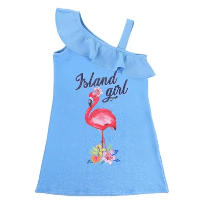 Vestido Marisol Malha Crepe Babado Ombro Vestido Marisol Malha Crepe Babado Ombro