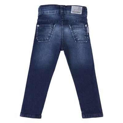 Calça Jeans Mackvanny Com Detalhe Rasgado 1/3 Calça Jeans Mackvanny Com Detalhe Rasgado 1/3