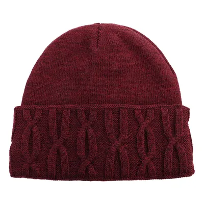 Touca Everly Lã Lisa Com Barra Virada Menina Touca Everly Lã Lisa Com Barra Virada Menina