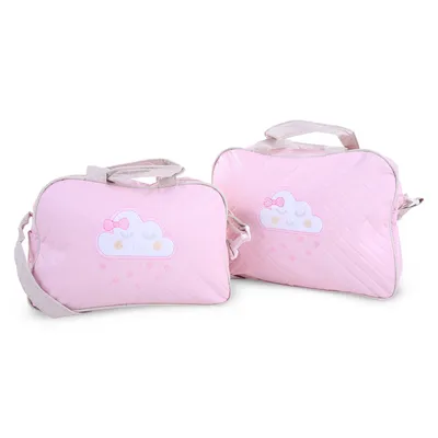 Kit Bolsa Maternidade Mave Com 02 Peças Nuvem Kit Bolsa Maternidade Mave Com 02 Peças Nuvem