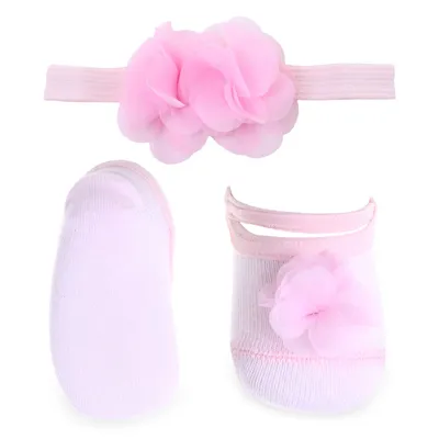 Kit Everly Meia Sapatilha + Faixa de Cabelo