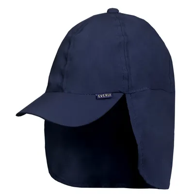 Boné Everly Liso Com Protetor de Pescoço