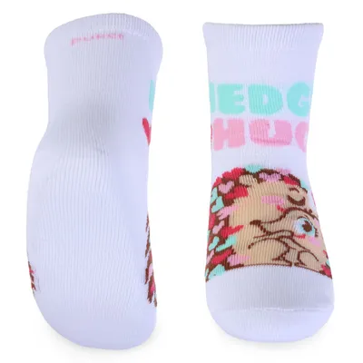 Meia Infantil Cano Médio Puket Lisa E Estampada 3 Peças Meia Infantil Cano Médio Puket Lisa E Estampada 3 Peças