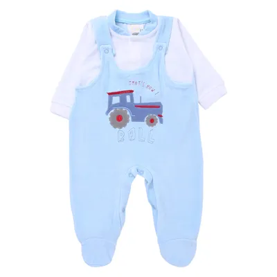 Macacão Longo Din Don Bordado Carro