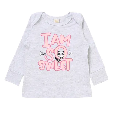 Conjunto Din Don Blusa Manga Longa + Calça De Panda Conjunto Din Don Blusa Manga Longa + Calça De Panda