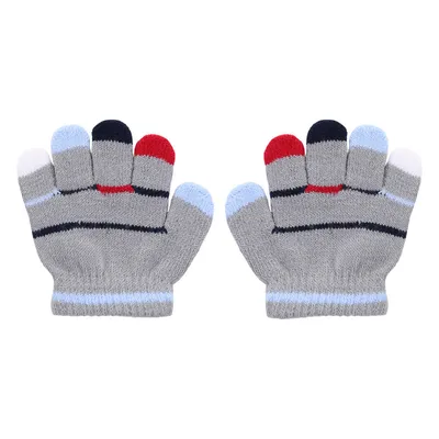 Luva Bebê Everly Dedinhos Listrados Luva Bebê Everly Dedinhos Listrados