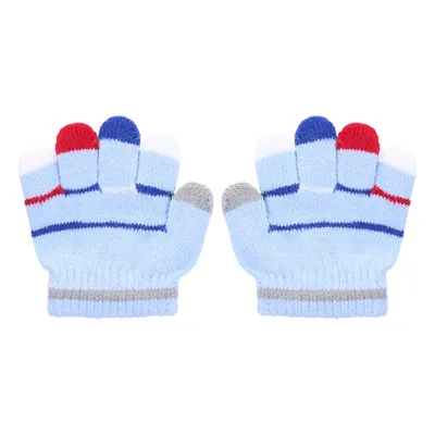 Luva Bebê Everly Dedinhos Listrados Luva Bebê Everly Dedinhos Listrados