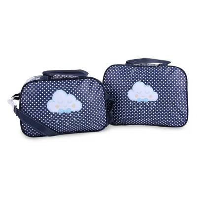 Kit Mave Baby Sacola E Frasqueira Nuvem Kit Mave Baby Sacola E Frasqueira Nuvem