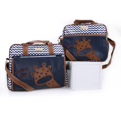 Kit Mave Baby Bolsa E Frasqueira Girafa Kit Mave Baby Bolsa E Frasqueira Girafa
