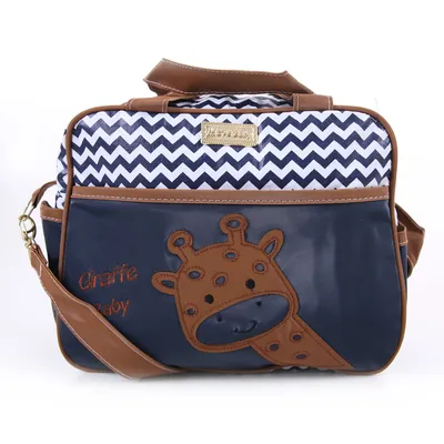 Kit Mave Baby Bolsa E Frasqueira Girafa Kit Mave Baby Bolsa E Frasqueira Girafa