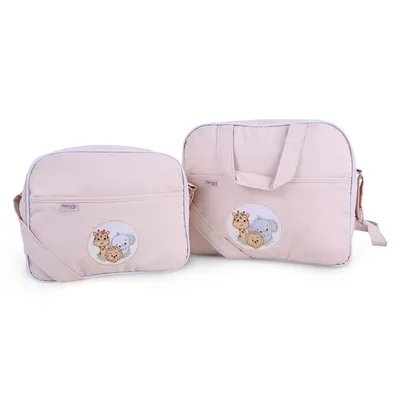 Kit Bolsa e Frasqueira Mappyng Neo Baby Estampada
