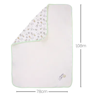 Manta Bebê Hug Estampa Safari Manta Bebê Hug Estampa Safari