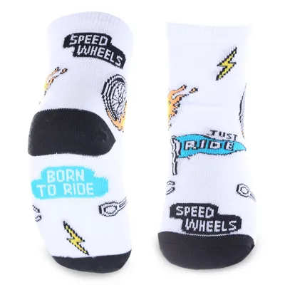 Kit Meia Infantil Selene Estampada - 03 Peças Kit Meia Infantil Selene Estampada - 03 Peças