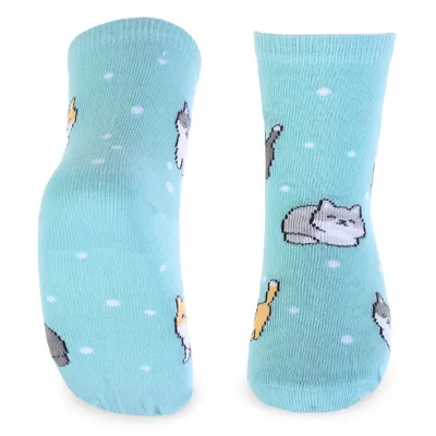 Kit Meia Infantil Selene Estampada - 03 Peças Kit Meia Infantil Selene Estampada - 03 Peças