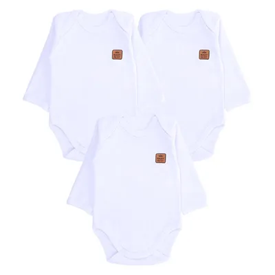 Kit Body Baby Best Básico Liso - 03 Peças Kit Body Baby Best Básico Liso - 03 Peças