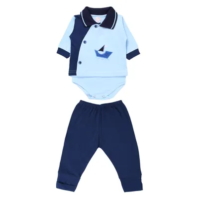 Pagão Dayane Baby Em Meia Malha - 03 Peças