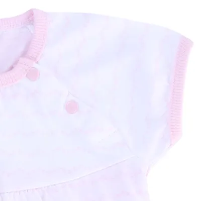 Macacão Curto Bebê Sonho Mágico Malha Estampa Encanto Macacão Curto Bebê Sonho Mágico Malha Estampa Encanto