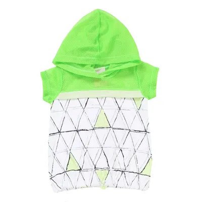 Conjunto Infantil Kiki Blusa Estampada Com Capuz + Shorts Tela Conjunto Infantil Kiki Blusa Estampada Com Capuz + Shorts Tela