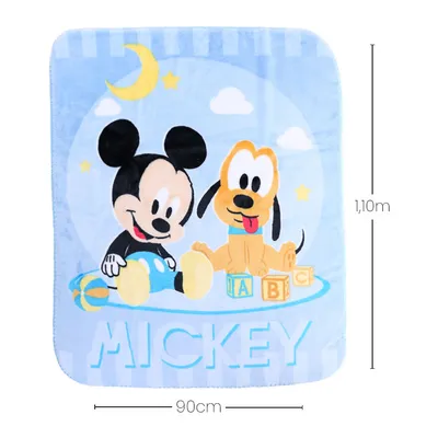 Cobertor Infantil Jolitex Disney Estampa Mickey Ou Minnie Cobertor Infantil Jolitex Disney Estampa Mickey Ou Minnie