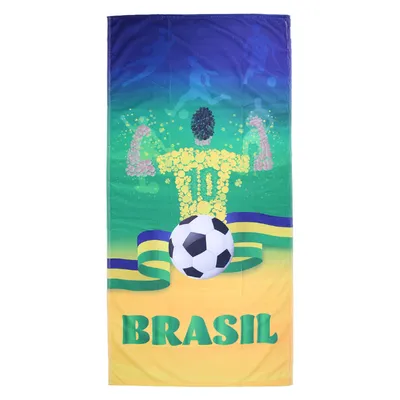 Toalha Aveludada Lepper Estampa Transfer Brasil