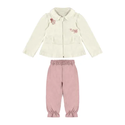 Conjunto Bebê Kiki Com Detalhe Bordado Conjunto Bebê Kiki Com Detalhe Bordado