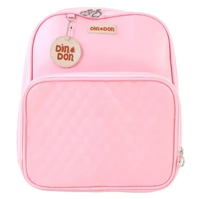 Mochila Maternidade Din Don Matelassê Tamanho Médio