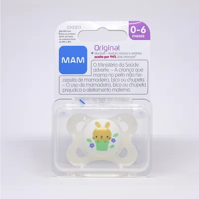 Chupeta Bebê Mam Original - Tamanho 01