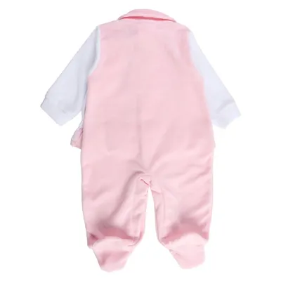 Macacão Longo Bebê Din Don Unicórnio Bordado