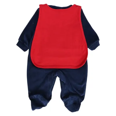 Macacão Longo Plush Bebê Din Don Urso Herói