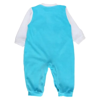 Macacão Longo Baby Gijo Plush Estampa I'm The Boss