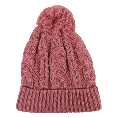 Touca Bebê Everly Em Acrílico Com Pompom Touca Bebê Everly Em Acrílico Com Pompom