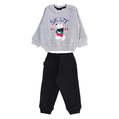 Conjunto Bebê Vrasalon Blusão Estampa Roar + Calça Moletom Conjunto Bebê Vrasalon Blusão Estampa Roar + Calça Moletom