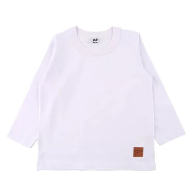 Camiseta Manga Longa Infantil Kookabu Básico