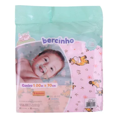 Kit Cueiro Incomfral Bercinho Estampado - 03 Peças