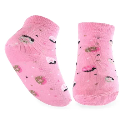 Kit Meia Bebê Kookabu Estampada - 03 Pares