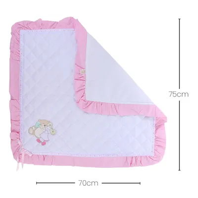 Manta Piquezinho Alexandra Matel Bordado Com Babados Manta Piquezinho Alexandra Matel Bordado Com Babados