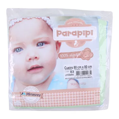 Kit Cueiro Liso Minasrey Parapipi - 03 Unidades