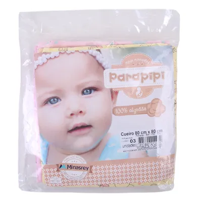 Kit Cueiro Estampado Minasrey Parapipi - 03 Unidades