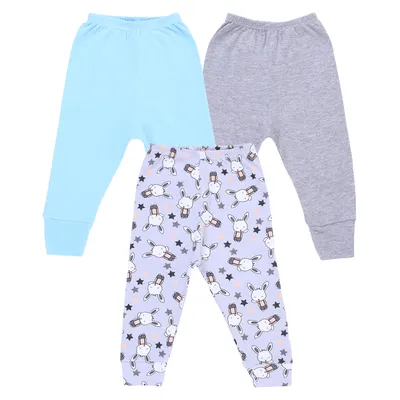 Kit Mijão Bebê Baby Best Com Pé Reversível - 03 Peças