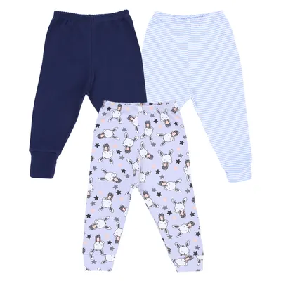 Kit Mijão Bebê Baby Best Com Pé Reversível - 03 Peças