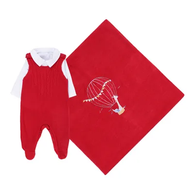 Saída De Maternidade Fofinho Com Detalhe Bordado