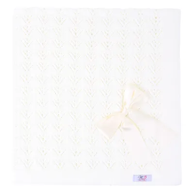 Manta Acrílico Michelle Baby Com Laço Decorativo Manta Acrílico Michelle Baby Com Laço Decorativo