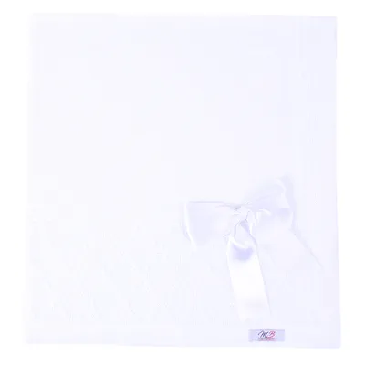 Manta Acrílico Michelle Baby Com Laço Decorativo Manta Acrílico Michelle Baby Com Laço Decorativo