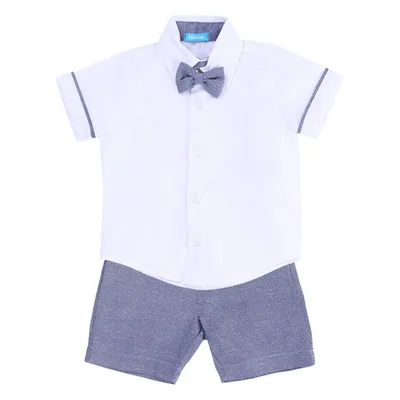 Conjunto Batizado Bebê Din Don Gravata Borboleta Conjunto Batizado Bebê Din Don Gravata Borboleta