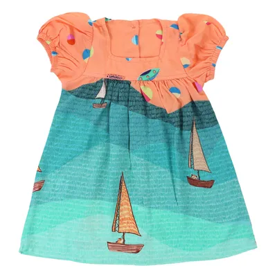 Vestido Bebê Kookabu Estampa Space
