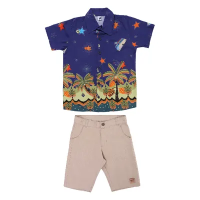 Conjunto Infantil Kookabu Estampa Kombi
